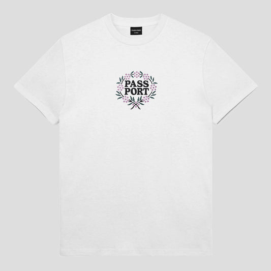 Pass~Port - Wattle Tee - White