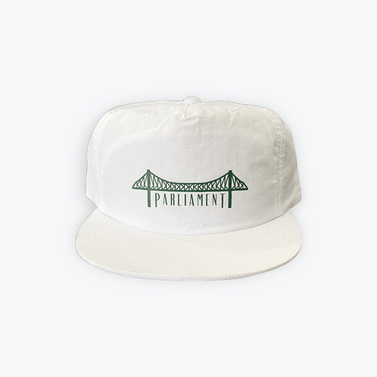 Parliament - Bridge Logo Snapback - White/Green