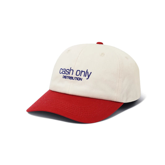 Cash Only - Corp Logo Snapback - Natural/Cardinal