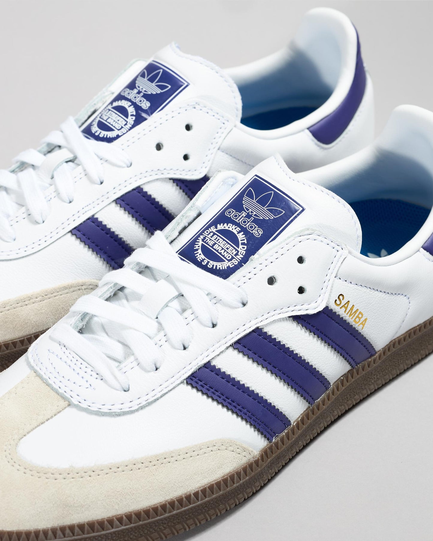 Adidas - SAMBA ADV - White/Purple/Gold