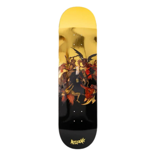 Welcome Skateboards - Torment - Blk/Gld foil - 8.75”