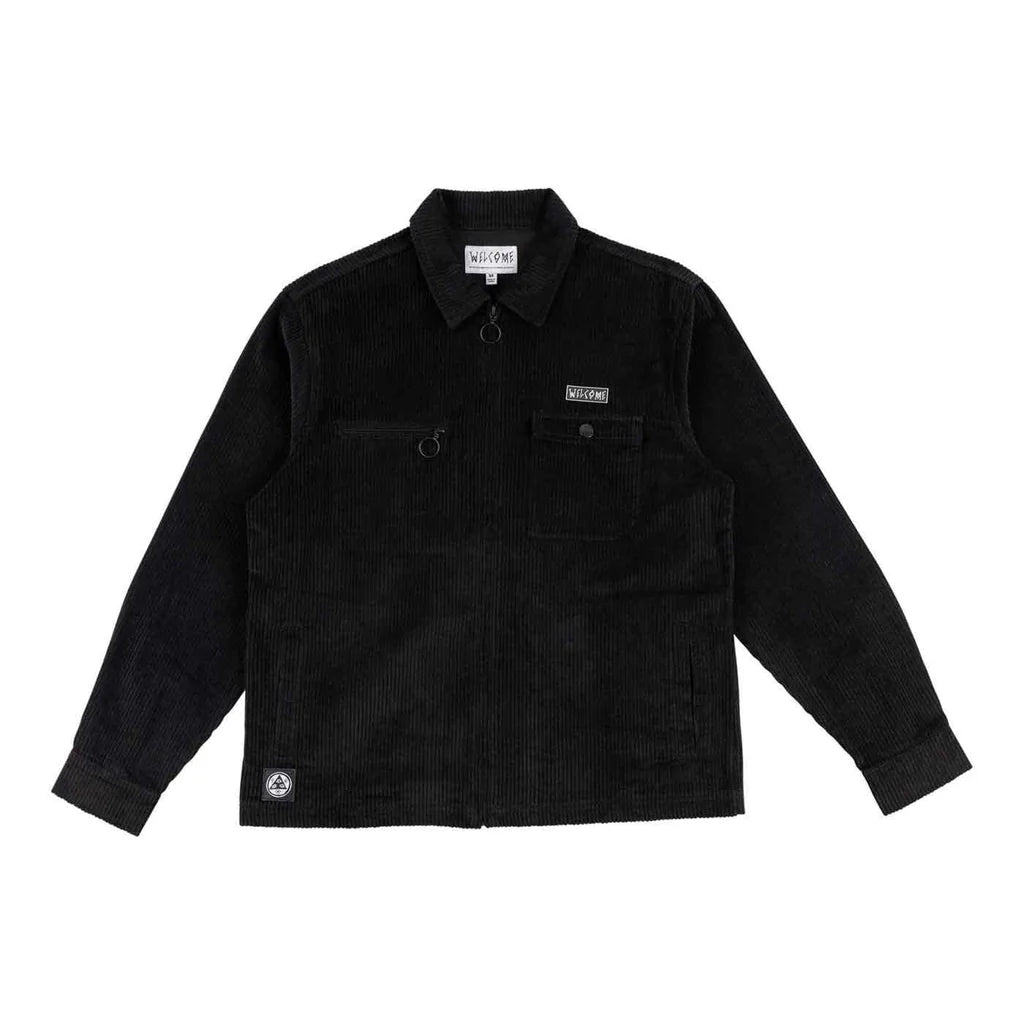 Welcome Skateboards - Hydra Corduroy Jacket - Black