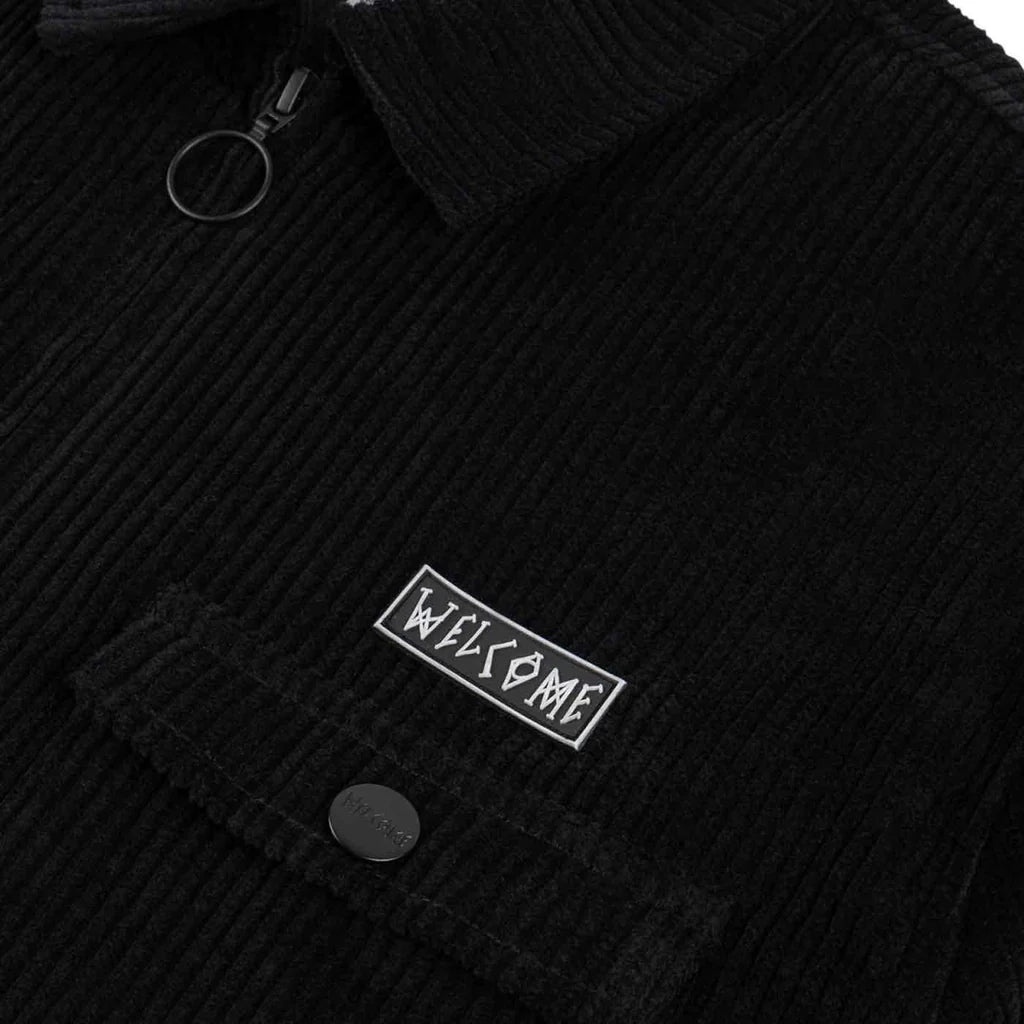 Welcome Skateboards - Hydra Corduroy Jacket - Black