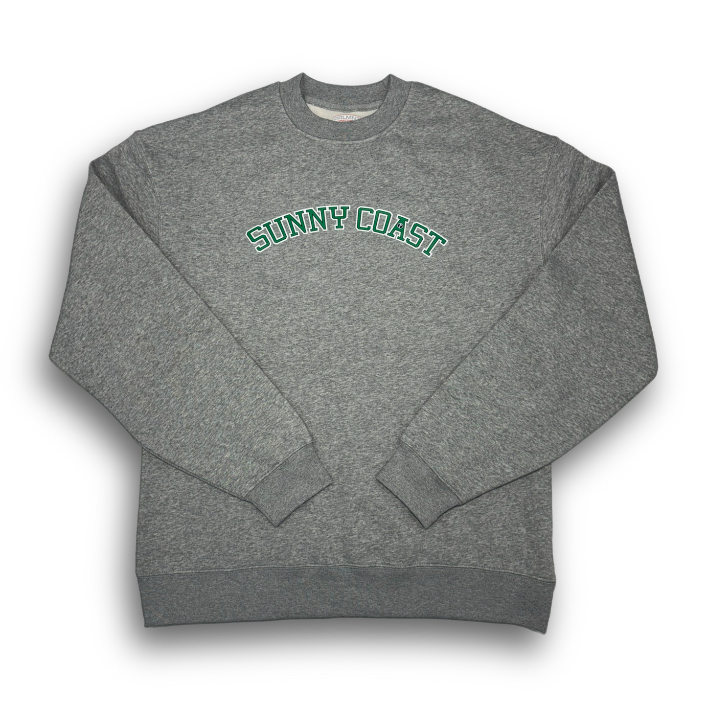 Parliament - College Font Sunny Coast Crewneck - Grey