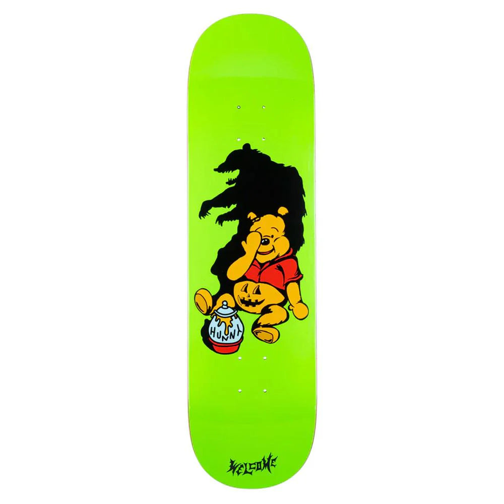 Welcome Skateboards - Hunny On Evil Twin Neon Green - 8.5"