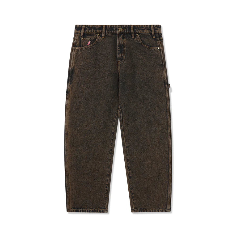 Cash Only - Blockout Denim Jeans - Acid Brown Wash