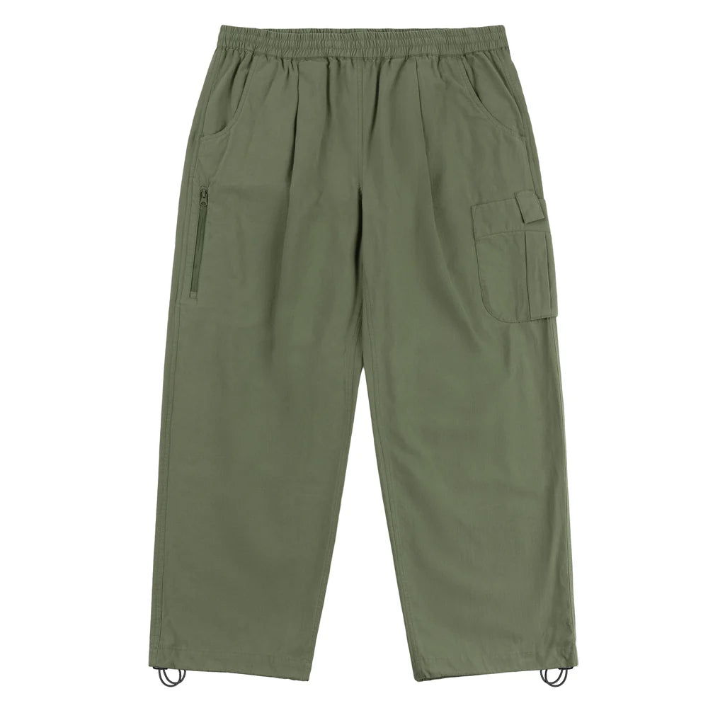 Dime - Cargo Baggy Utility Pants - Green Military