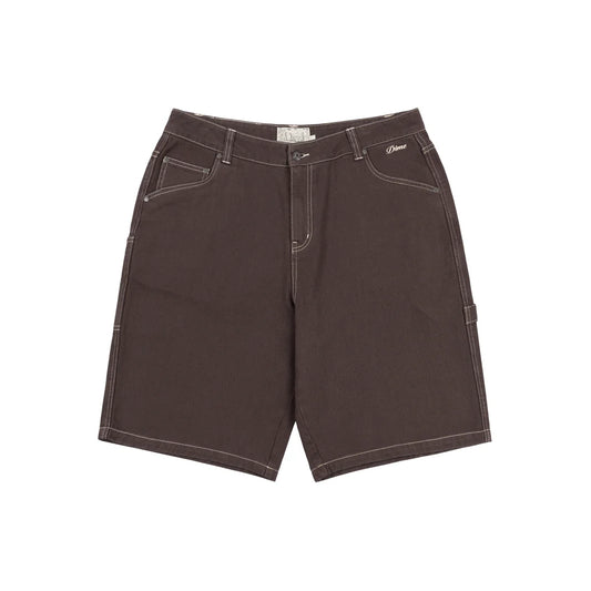 Dime - Classic Denim Shorts - Washed Brown