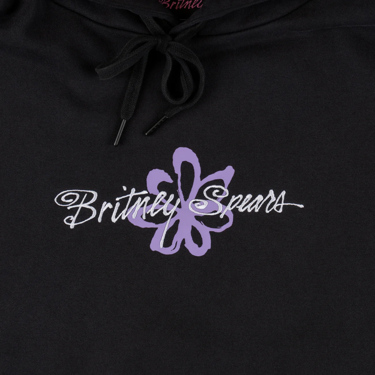 Welcome X Britney - Flower Hoodie - Black