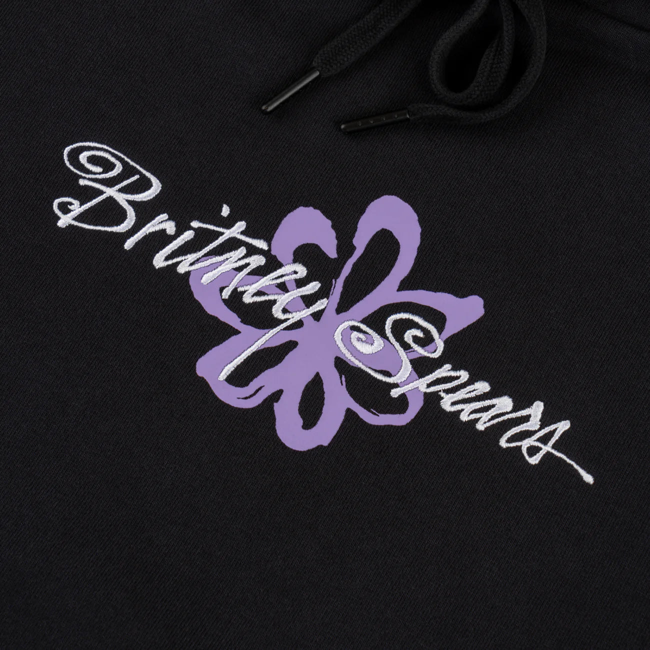 Welcome X Britney - Flower Hoodie - Black