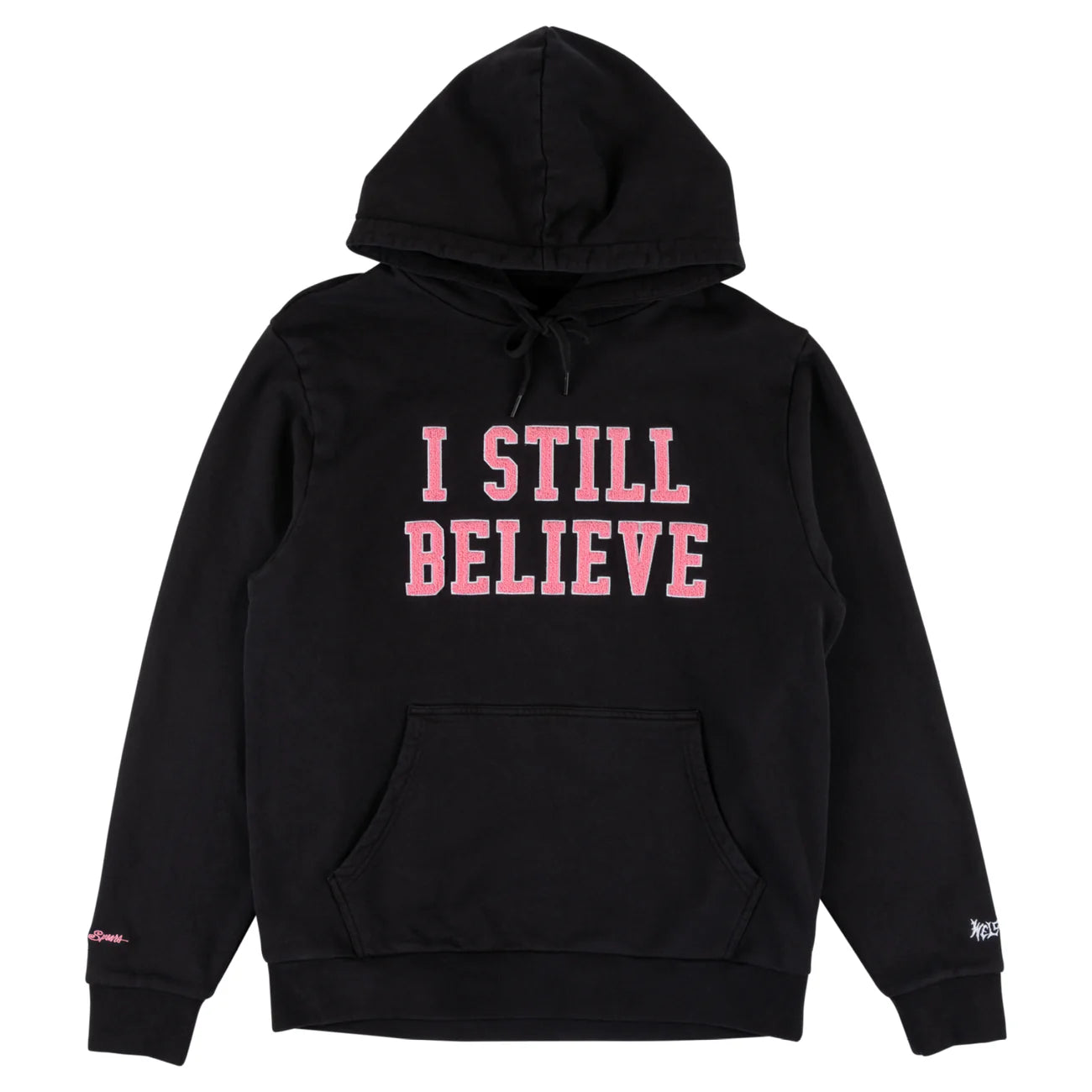 Welcome X Britney - Believe Pigment -Dyed Hoodie - Black