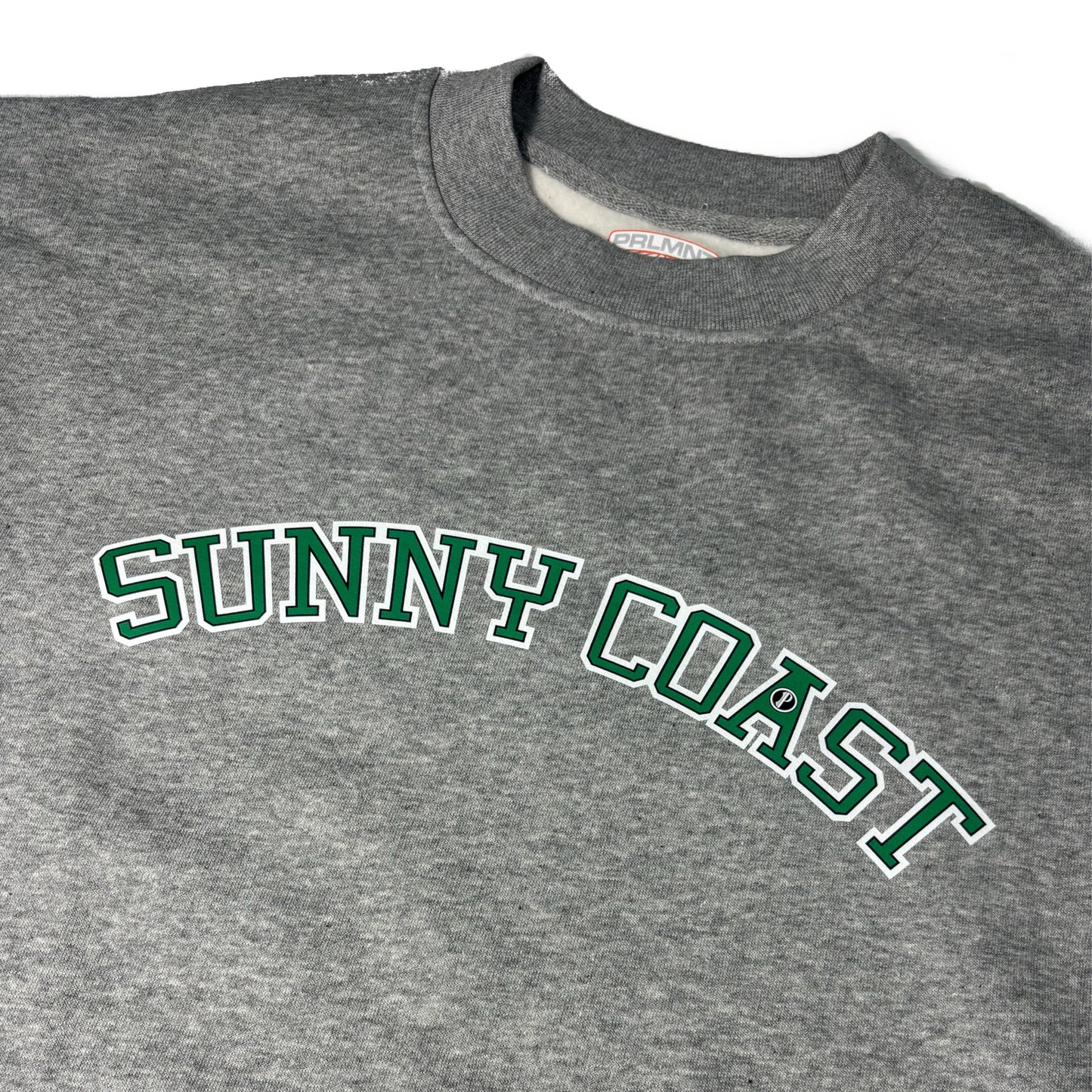 Parliament - College Font Sunny Coast Crewneck - Grey