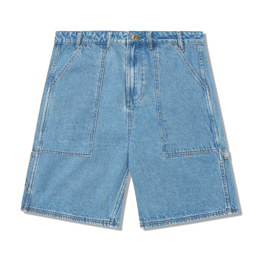 Cash Only - Crown Denim Shorts - Washed Indigo