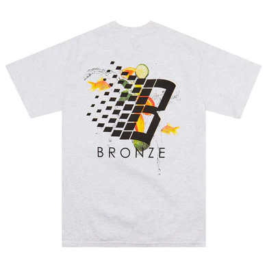 Bronze 56K - Citrus Logo Tee - Ash Grey