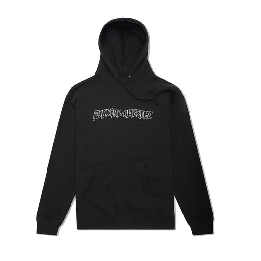 Fucking Awesome - Outline Stamp Hoodie - Black