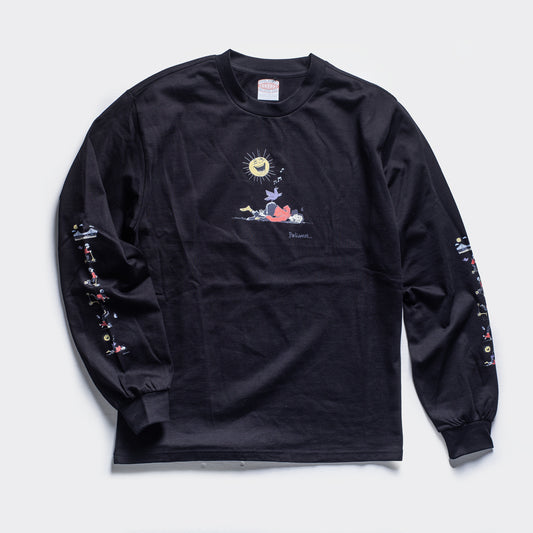 Parliament - Slept L/S Tee - Black