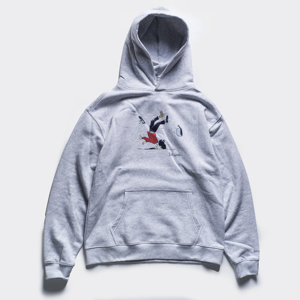 Parliament - Face Grind Hoodie - Grey