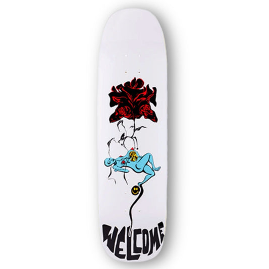 Welcome Skateboards - Lessrach On Son Of Golem 8.75" White