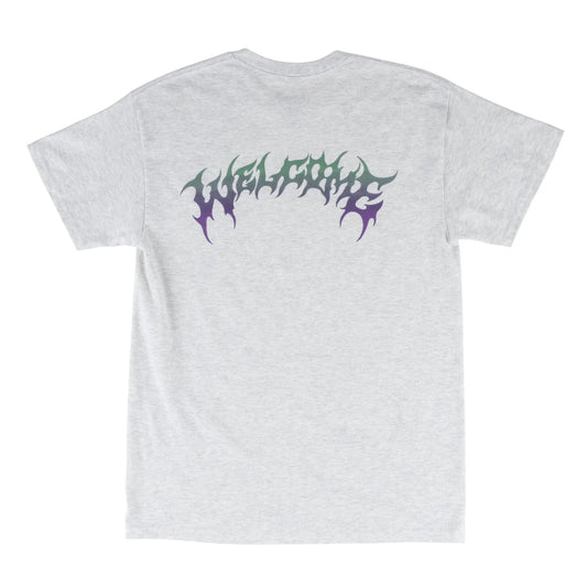 Welcome Skateboards - Gradient Barb Tee - Heather