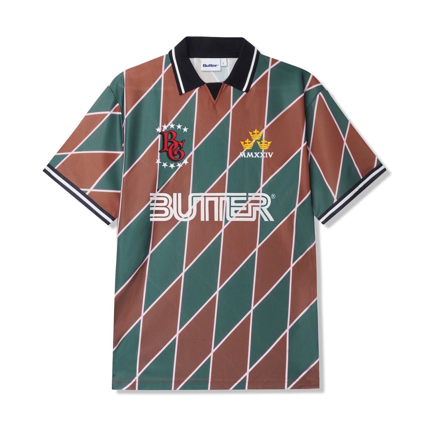 Butter Goods - Football Jersey - Green/Brown