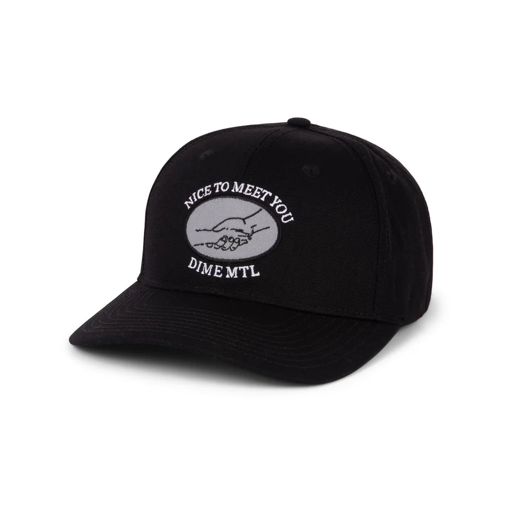 Dime - Greetings Full Fit Cap - Black