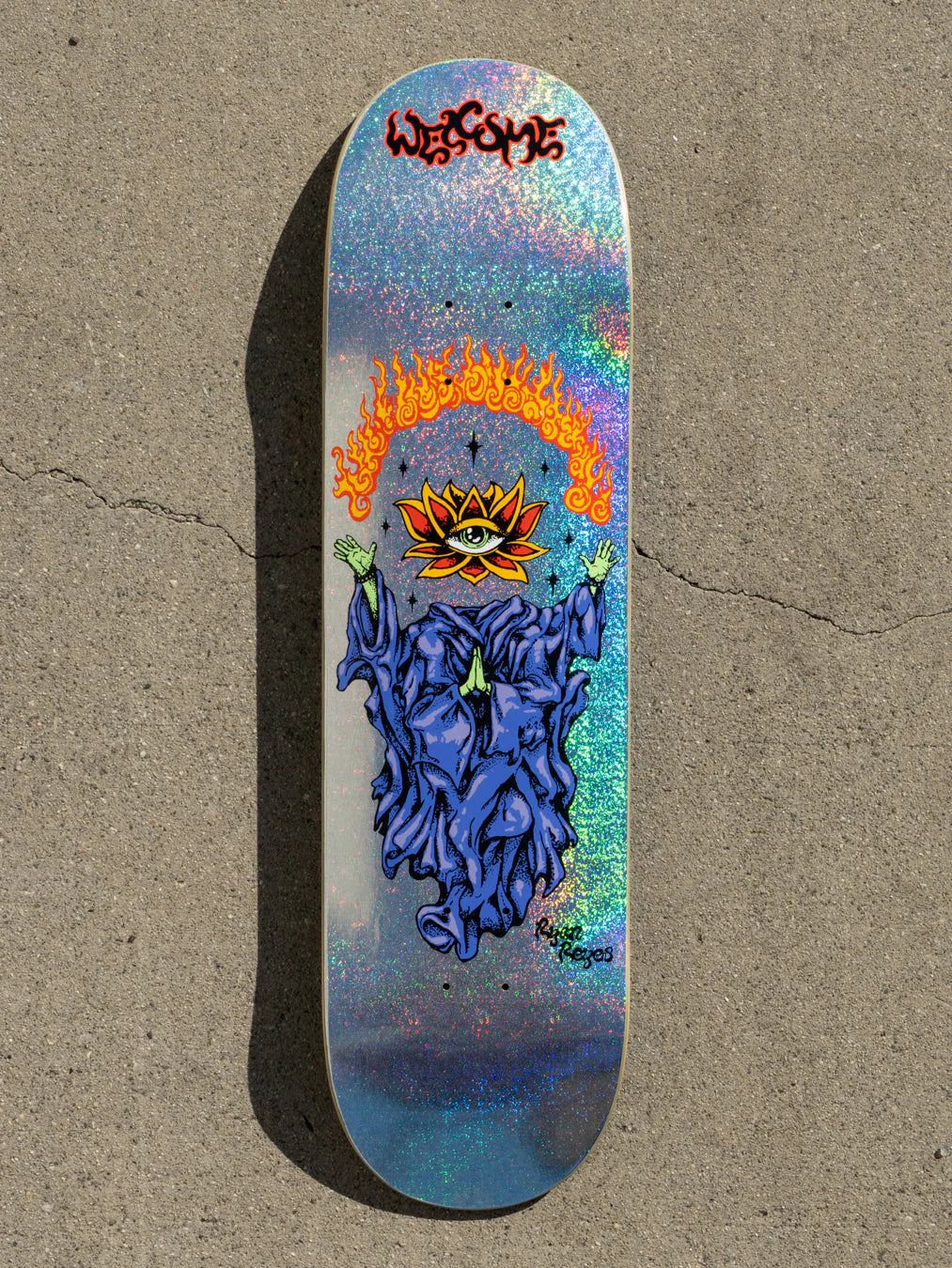 Welcome Skateboards - Rebirth - Glitter Prism Foil 8.5"