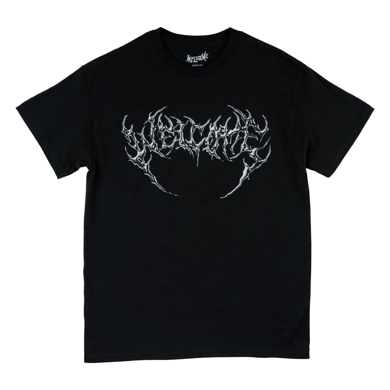 Welcome Skateboards - Chrome Fang Tee - Black