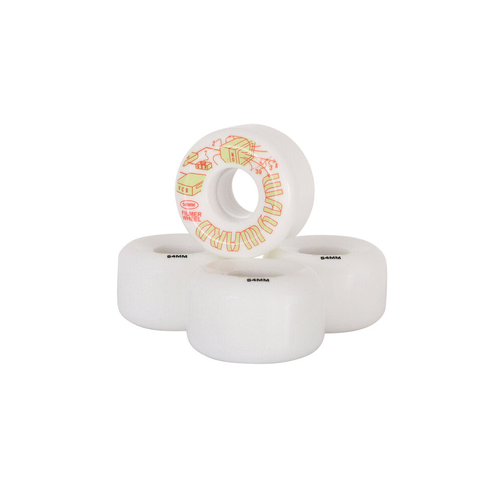 Wayward Wheels - FILMER WHEELS, 54mm 80A with inner plastic core