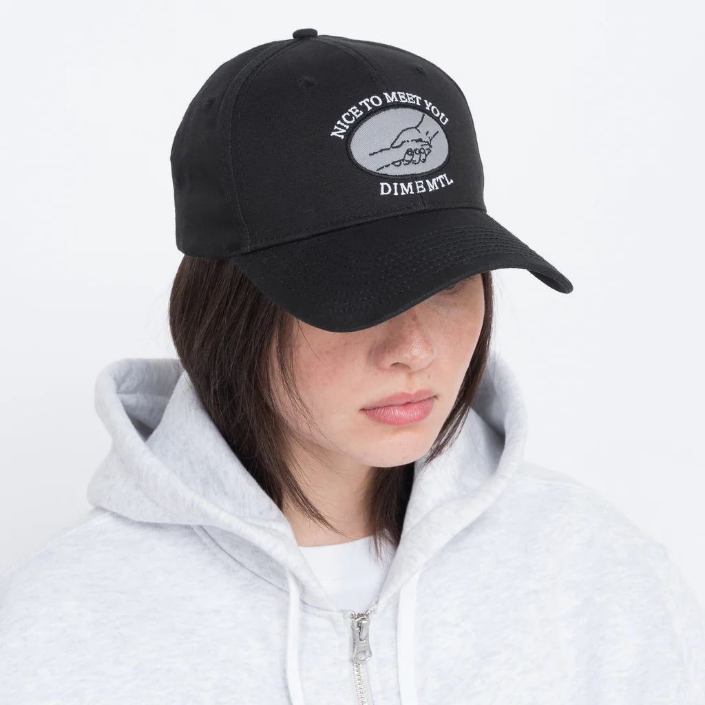 Dime - Greetings Full Fit Cap - Black