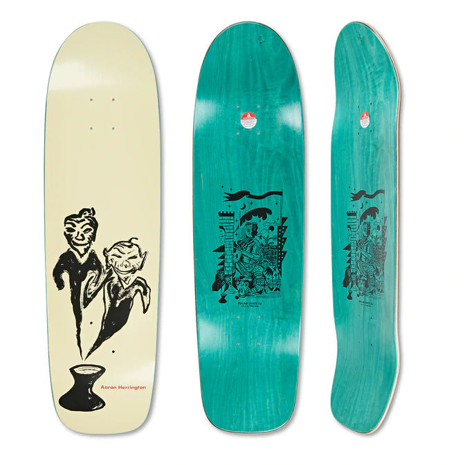 Polar Skate Co. - AARON HERRINGTON - Pot Demons - Surf Jnr Shape