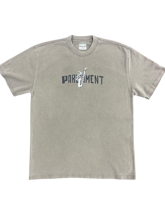 Parliament - Snake Jazz Tee - Vintage Grey