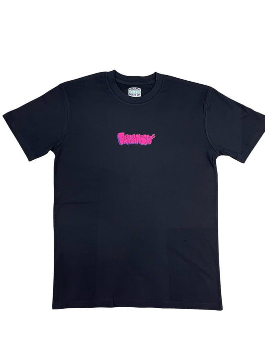 Parliament - Pink Throwie T-shirt - Black