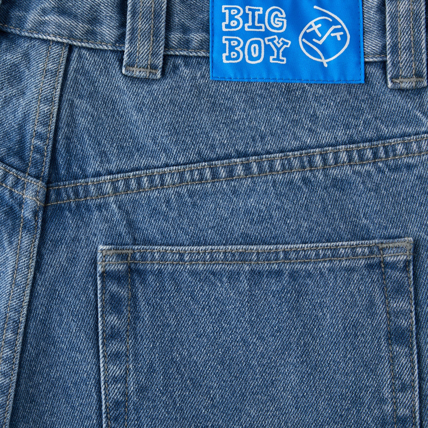 Polar Skate Co. - Big Boy Pants - Mid Blue