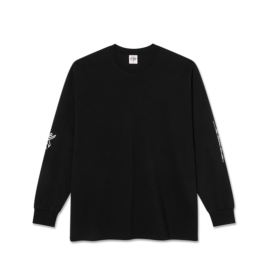 Polar Skate Co. - Sad At Times LS Tee - Black