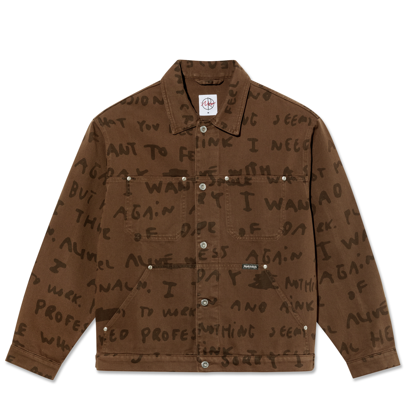 Polar Skate Co. - Sad Notes | Patrik Jacket - Walnut