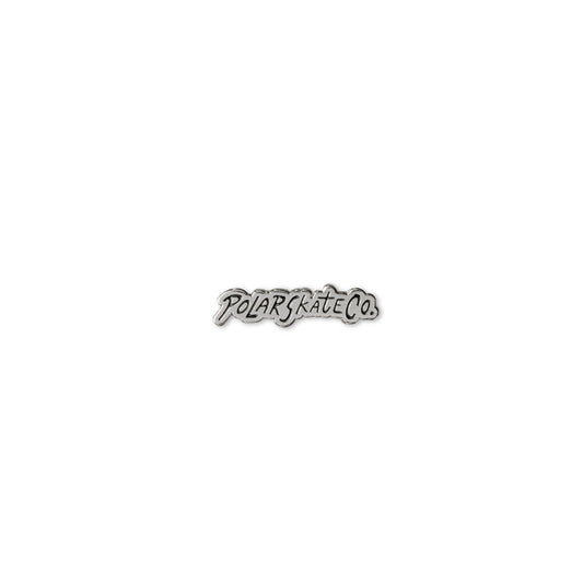 Polar Skate Co. - Pin | Surf Logo - Silver / Black