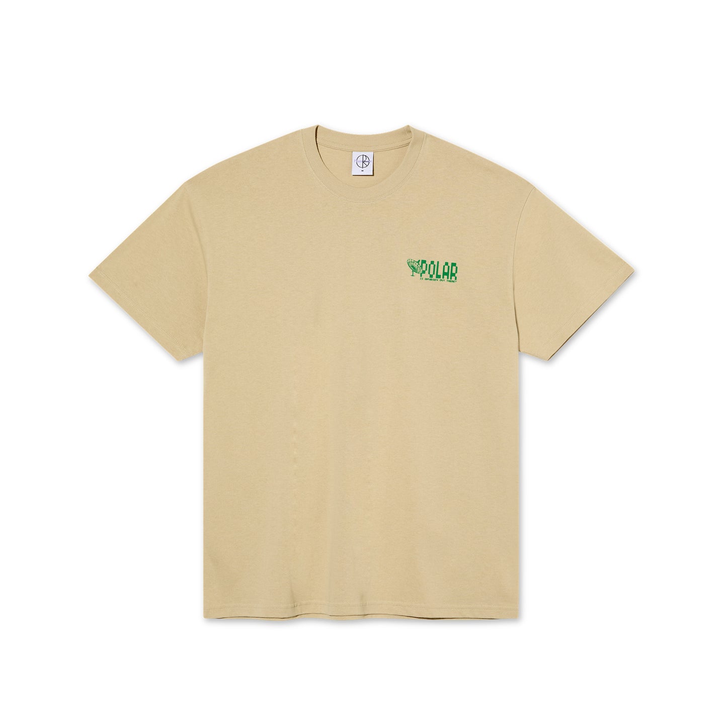 Polar Skate Co. - Anyone Out There Tee - Sand