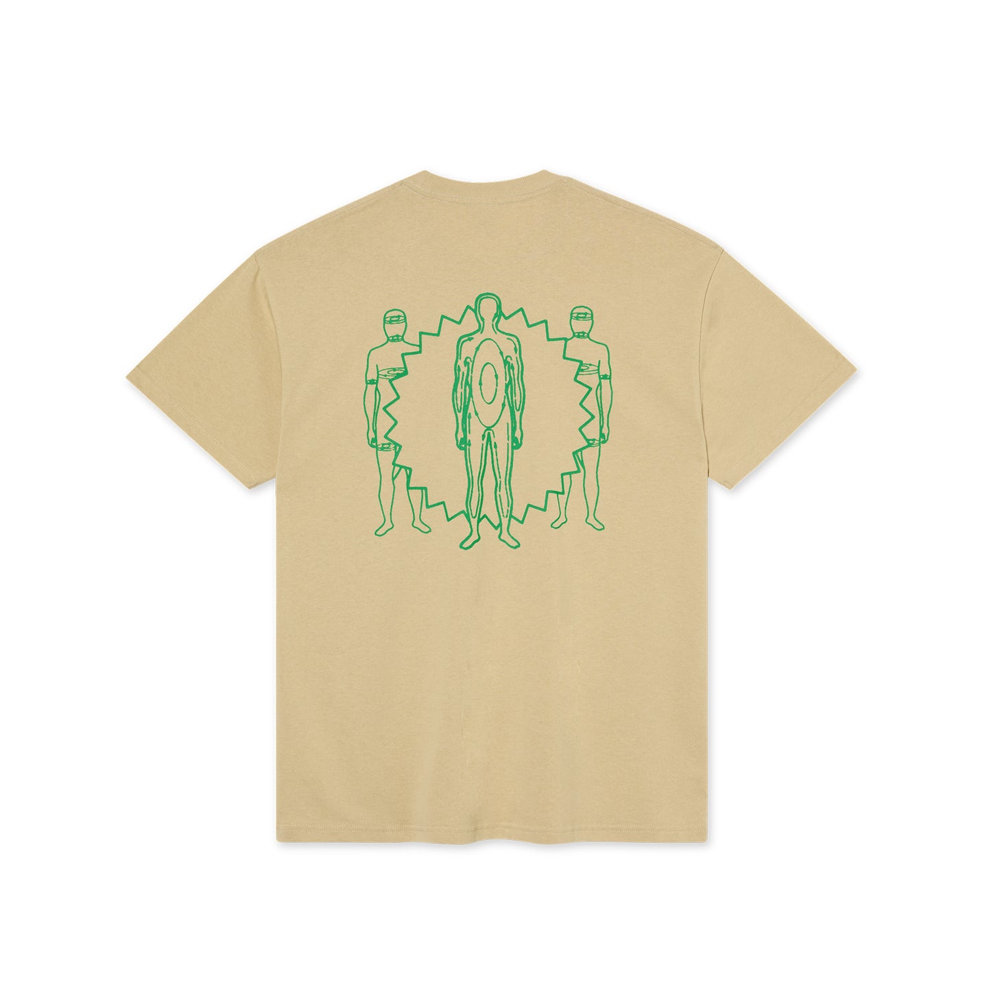 Polar Skate Co. - Anyone Out There Tee - Sand