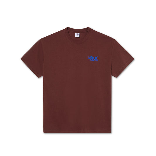 Polar Skate Co. - Anyone Out There Tee - Wine