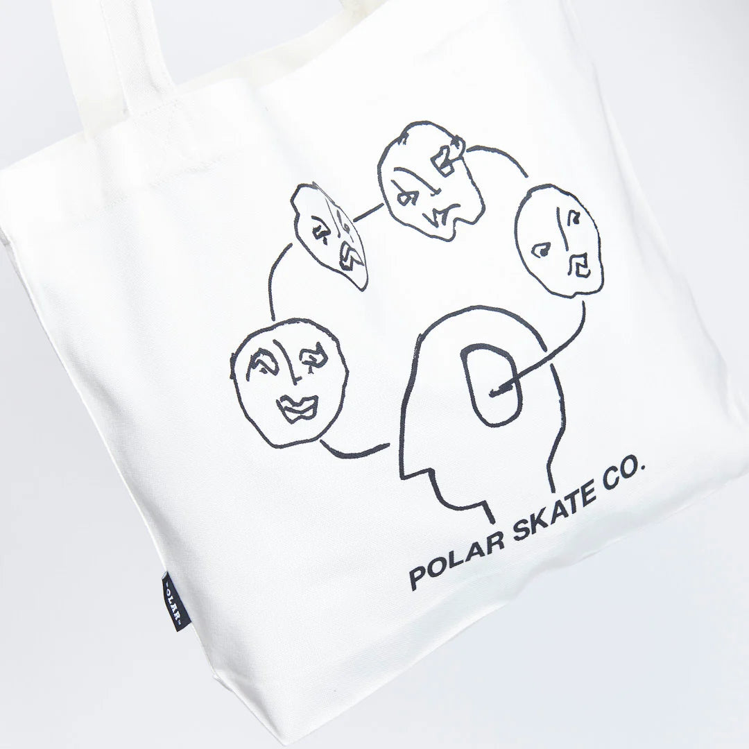 Polar Skate Co.  - Head Space Tote Bag - Ecru