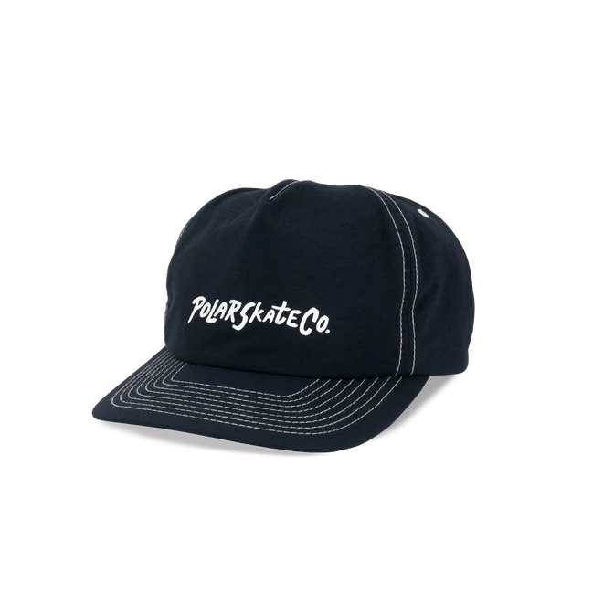 Polar Skate Co. - Earl Cap | Surf Logo - Navy