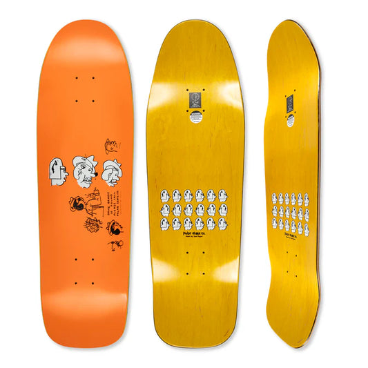 Polar Skate Co. - Dane Brady - Mia (Orange) - Dane 1