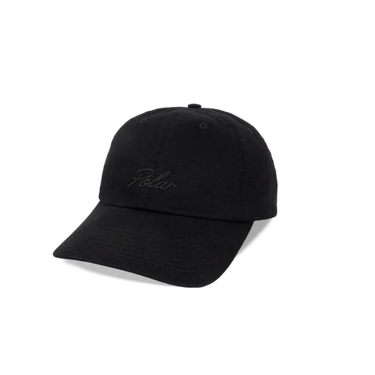 Polar Skate Co. - Sai Cap | Varsity Logo - Black