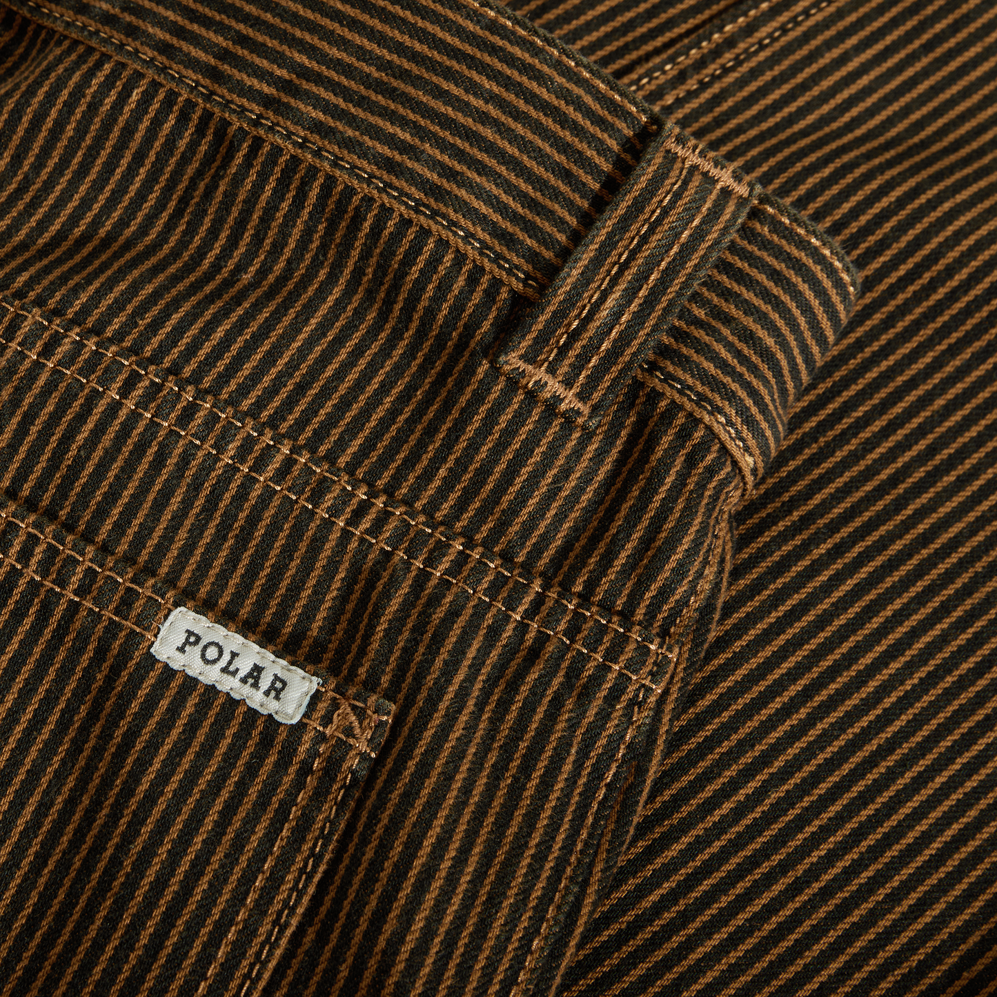 Polar Skate Co. - '93 Work Pants | Hickory Stripe - Rust