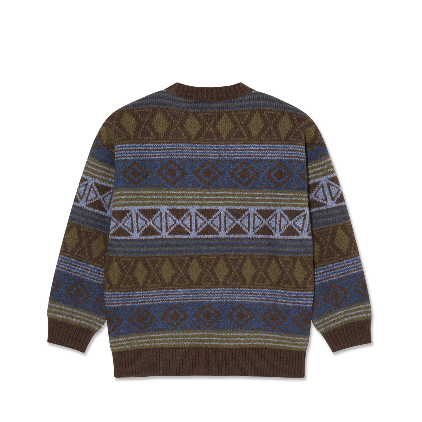 Polar Skate Co. - George Sweater - Blue Green Mix