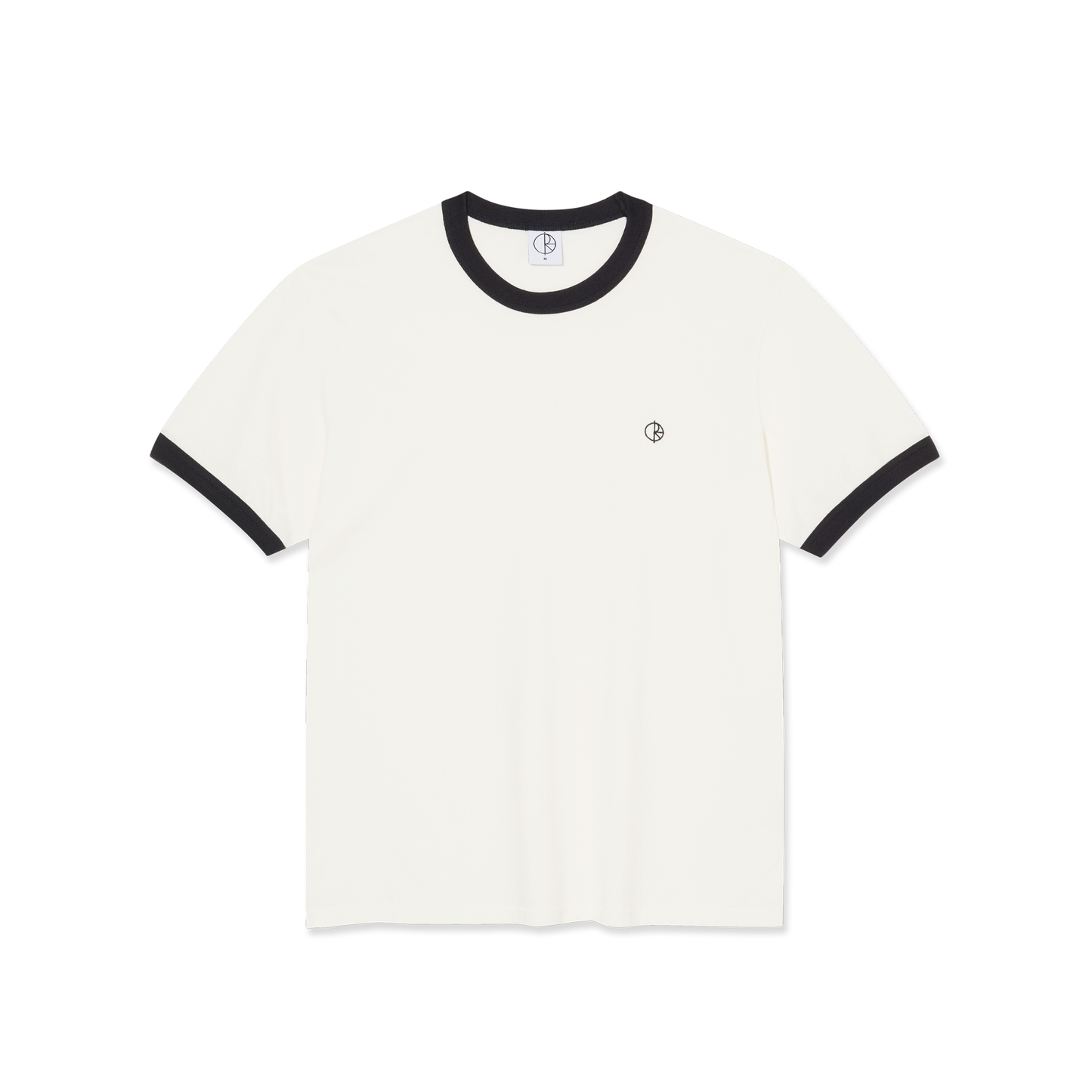 Polar Skate Co. - Ringer Tee - Cloud White/Navy