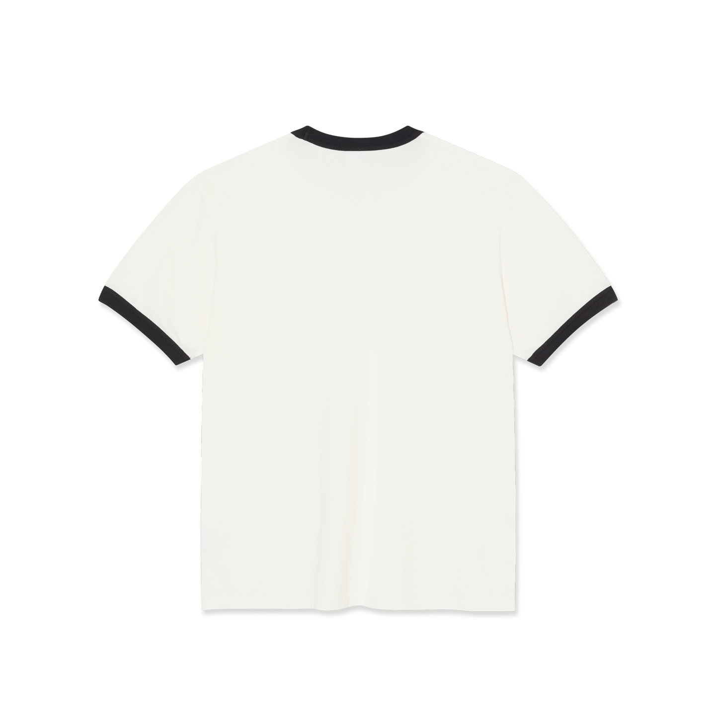 Polar Skate Co. - Ringer Tee - Cloud White/Navy