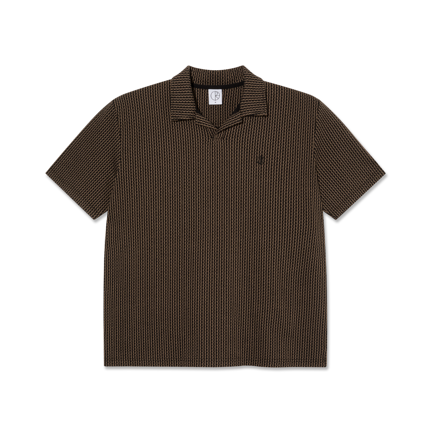 Polar Skate Co. - Serge Polo Shirt | Bouclé - Brass/Black