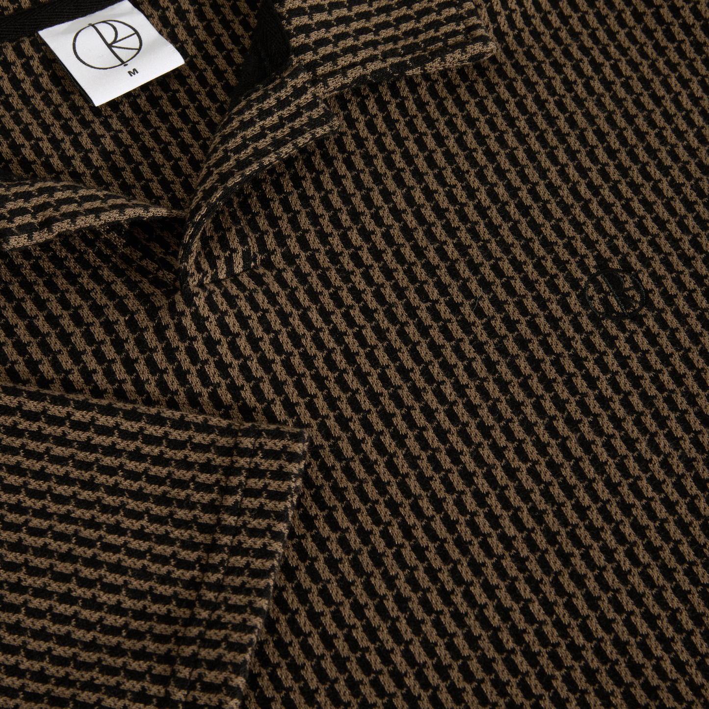 Polar Skate Co. - Serge Polo Shirt | Bouclé - Brass/Black