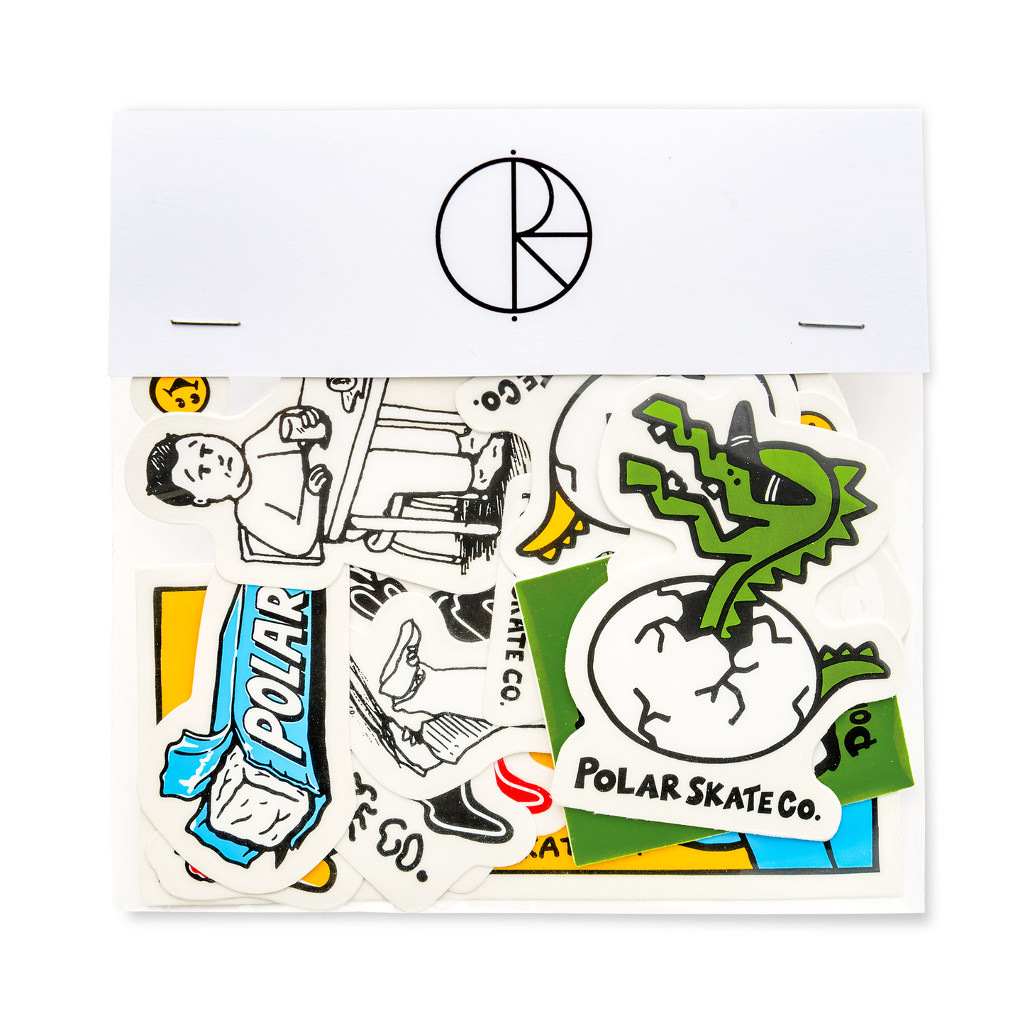 Polar Skate Co. - Sticker Pack | Jacobs Corner - Multi